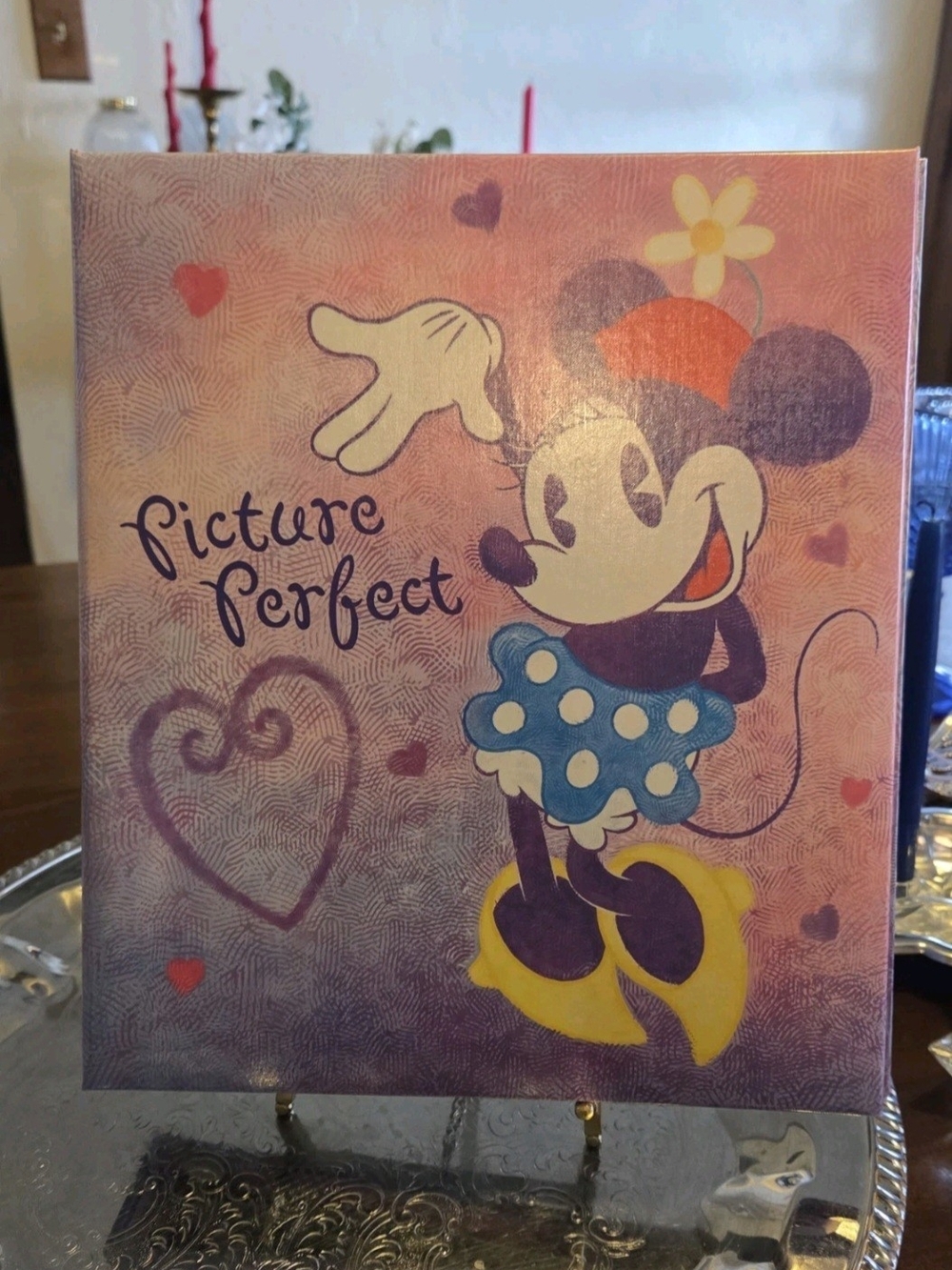 vintage Hallmark Minnie Mouse Photo Album with a "Picture Perfect" theme,...